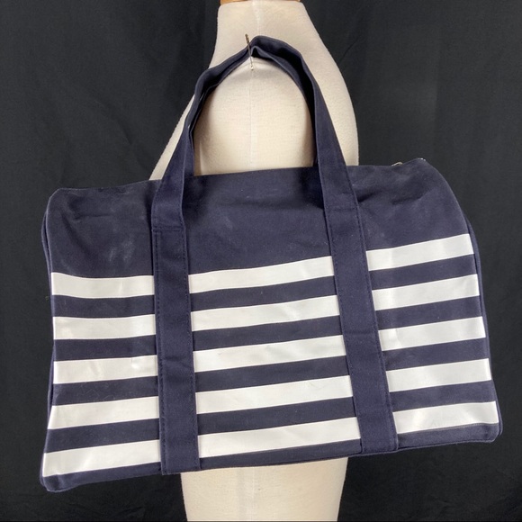 Jean Paul Gaultier striped canvas duffle bag - Picture 9 of 13